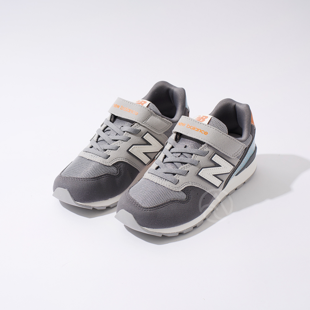 New Balance NB 996 中童 童鞋 灰色 運動 休閒 魔鬼氈 透氣 寬楦 休閒鞋 YV996PB3