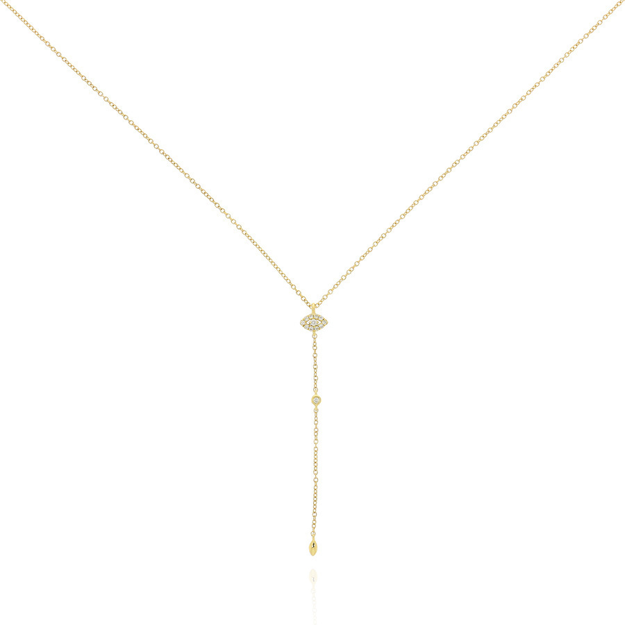 18K金鑽石長吊咀