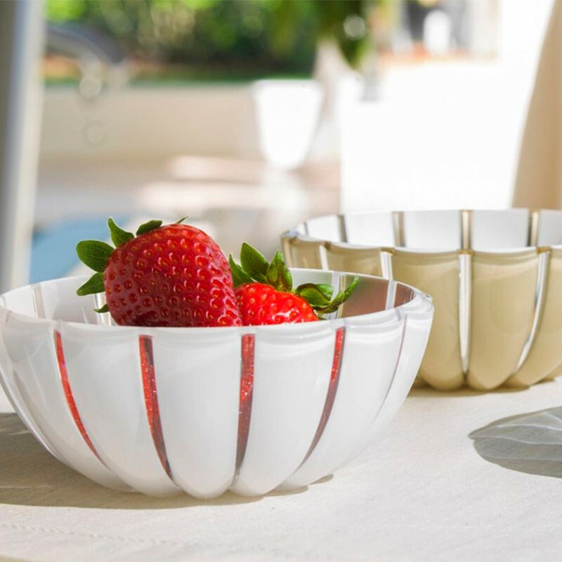 GUZZINI GRACE  - 20 CM BOWL (Sand, Sea Blue, Sky Grey, Transparent Red, Transparent)