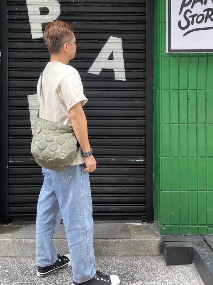 Bag'n'Noun 圓點包  S號 - 綠 (70020962OLIVE)