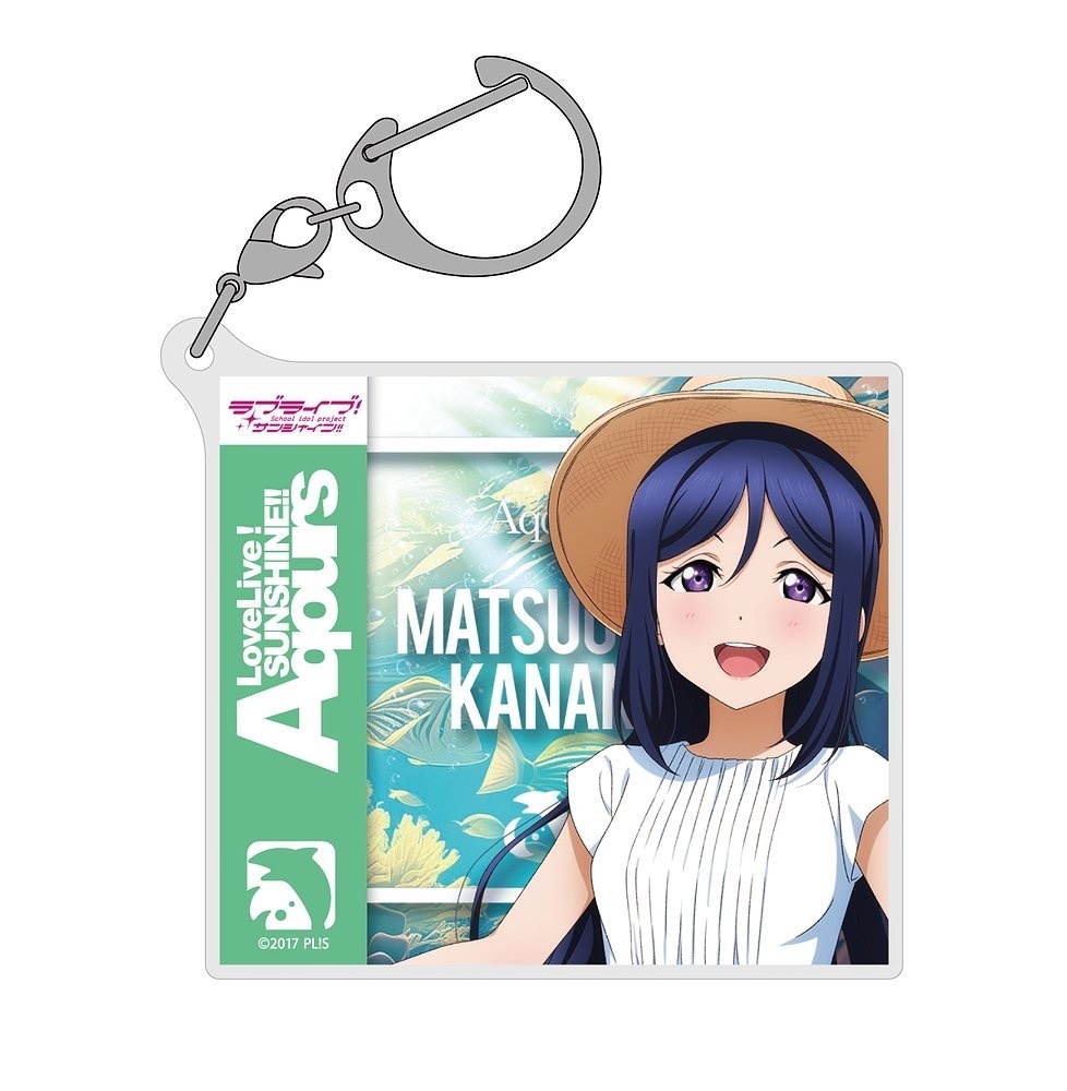 Cospa 1111 描き下ろし 松浦果南 アクリルマルチキーホルダー ソロコンサートver. [ラブライブ！サンシャイン!!]