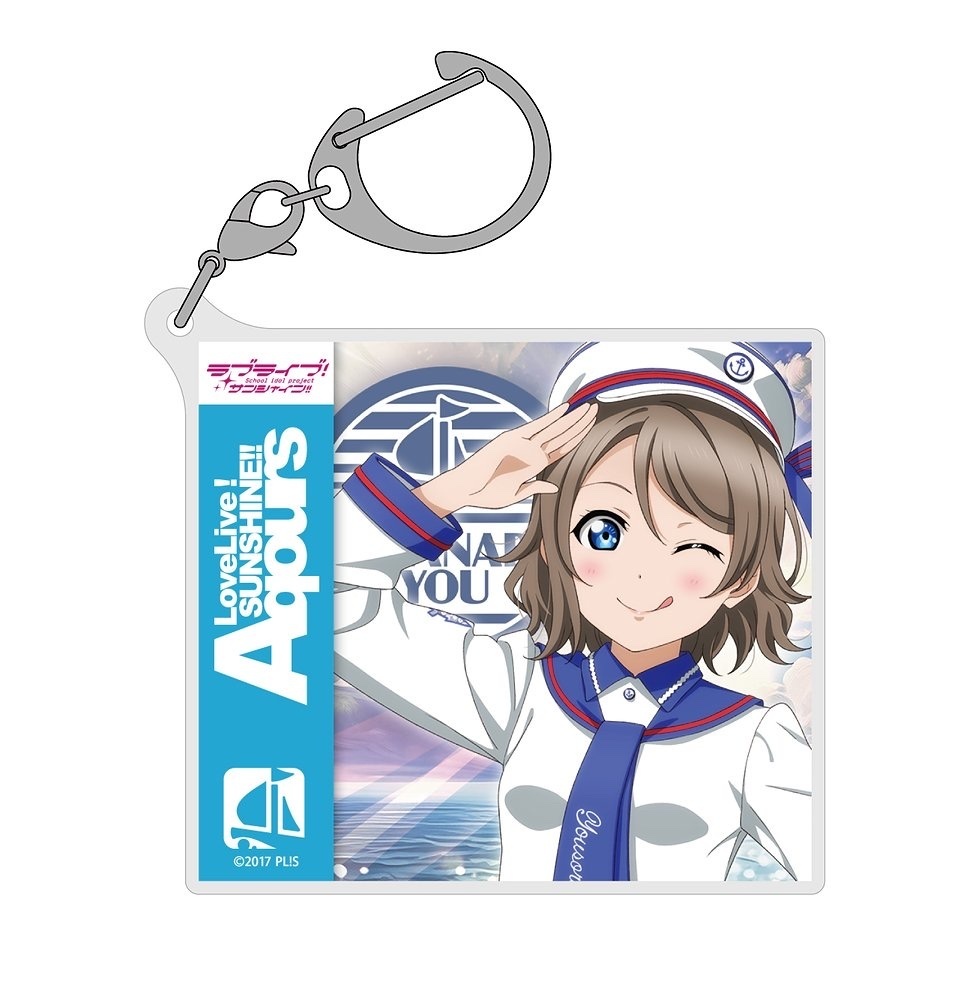 Cospa 1111 描き下ろし 渡辺 曜 アクリルマルチキーホルダー ソロコンサートver. [ラブライブ！サンシャイン!!]