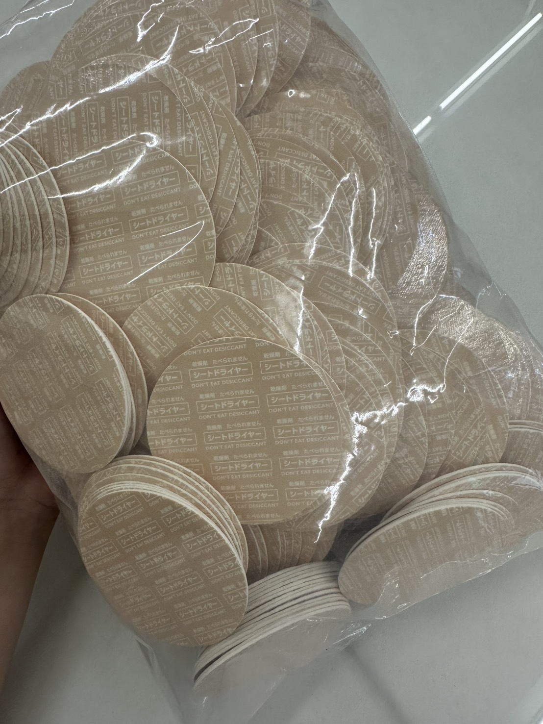 ７公分圓形乾燥片。100入