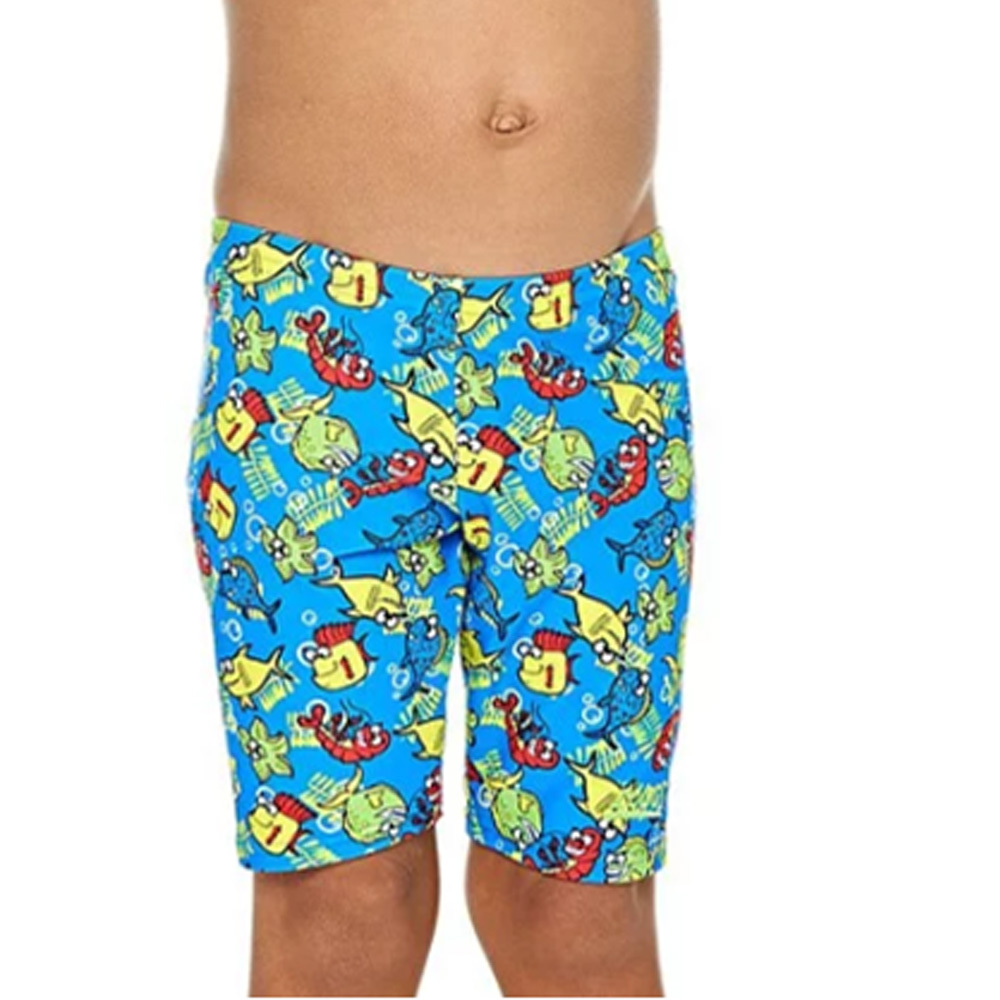 ZOGGS 幼童《魚世界》及膝泳褲