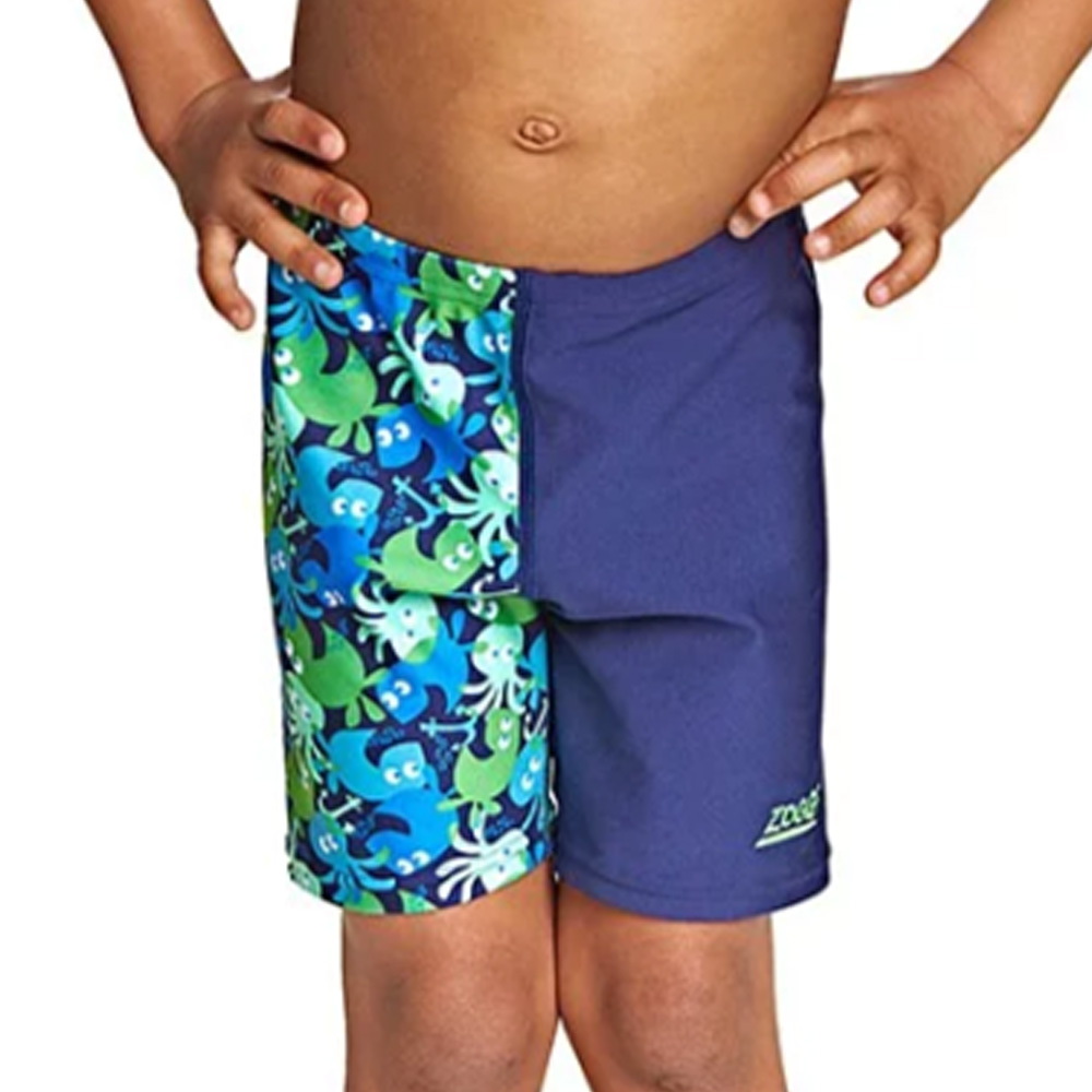 ZOGGS 幼童《歡樂魚派對》環保及膝泳褲