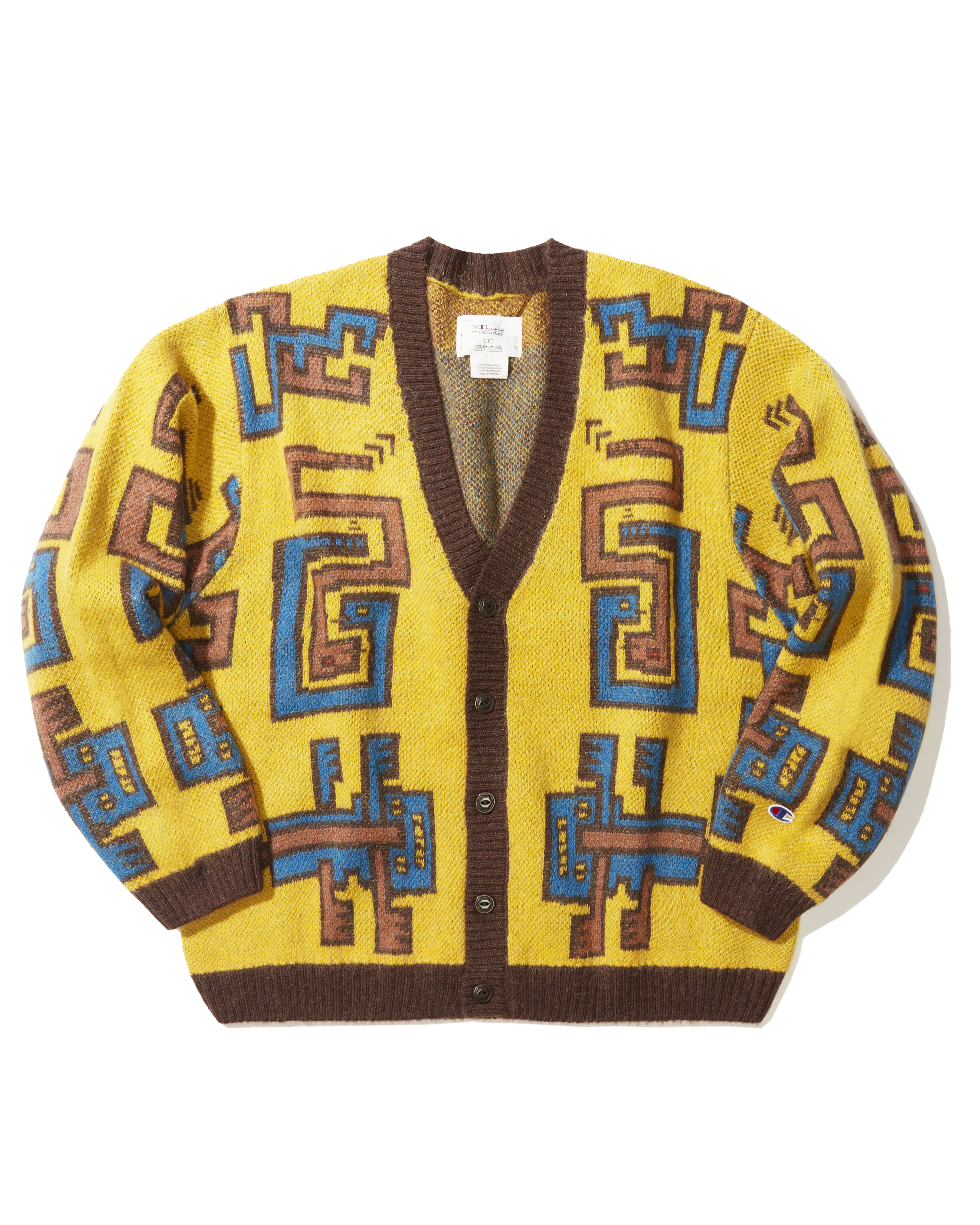 男款 -Champion x ANGELO BAQUE 緹花馬海毛開襟針織外套（V4454-549314-2UC）