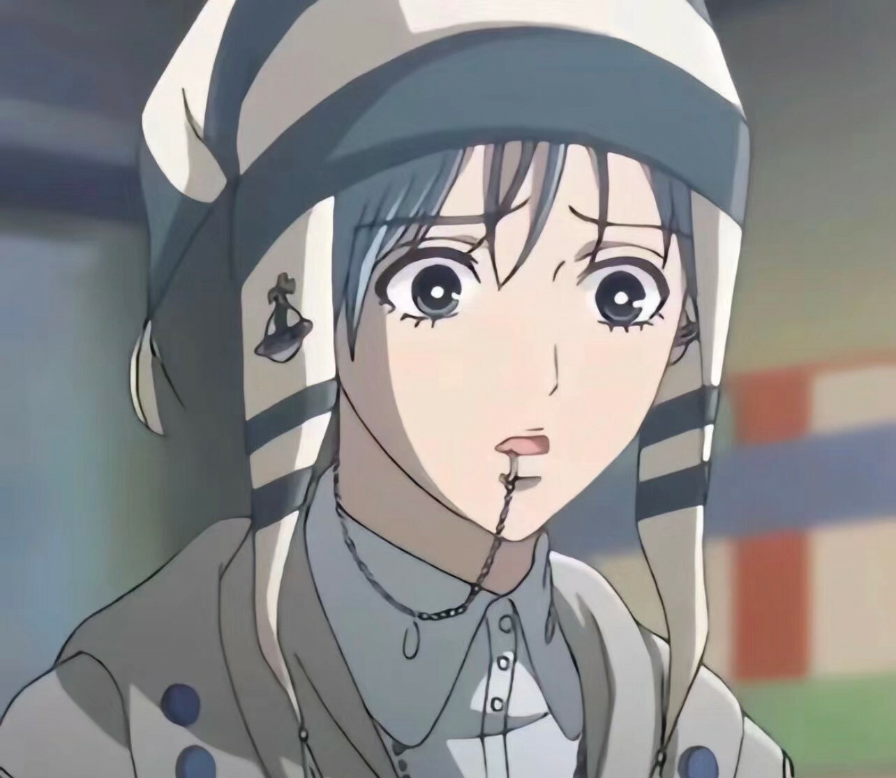 Vivienne Westwood 爆款 針織條紋土星Logo蓋耳毛帽 遮耳帽