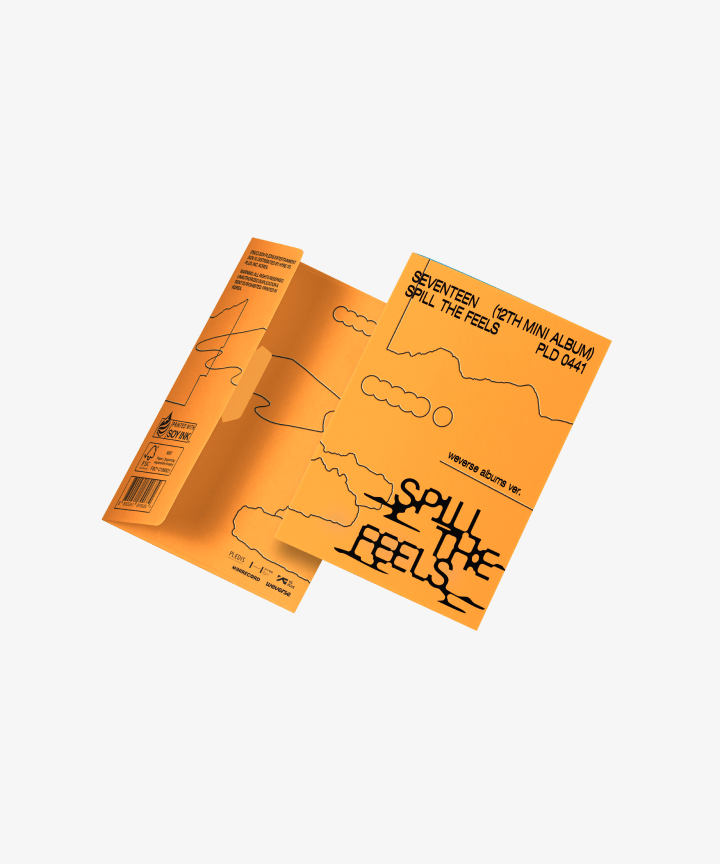 SVT  12th Mini Album 'SPILL THE FEELS' weverse Ver