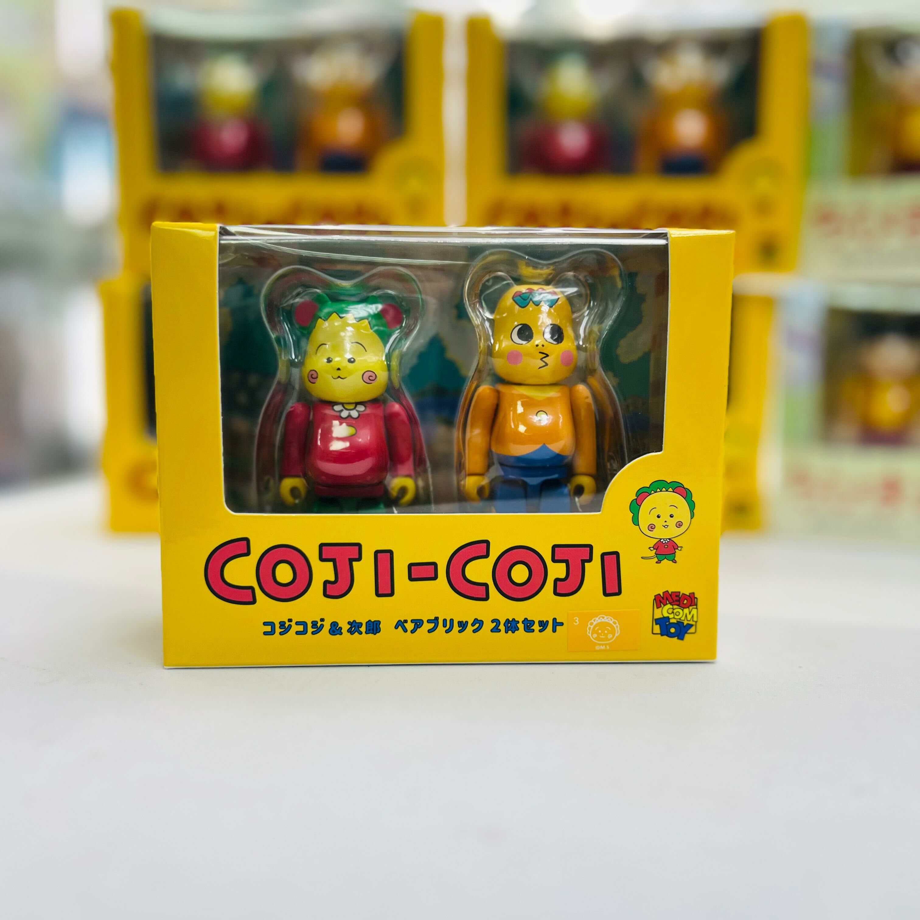 100%  BE@RBRICK (Set of 2)Cojicoji & Jiro