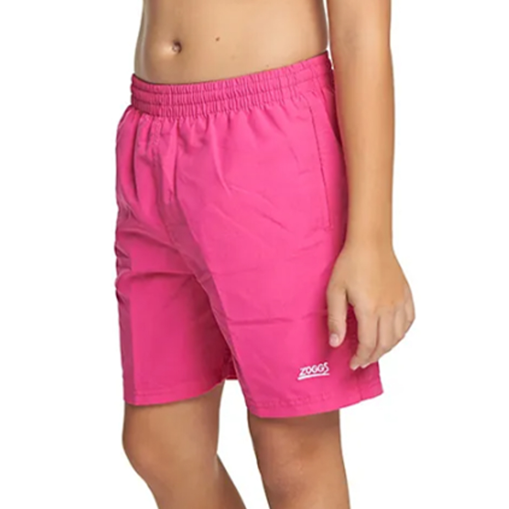 ZOGGS 青少 休閒海灘褲-粉紅