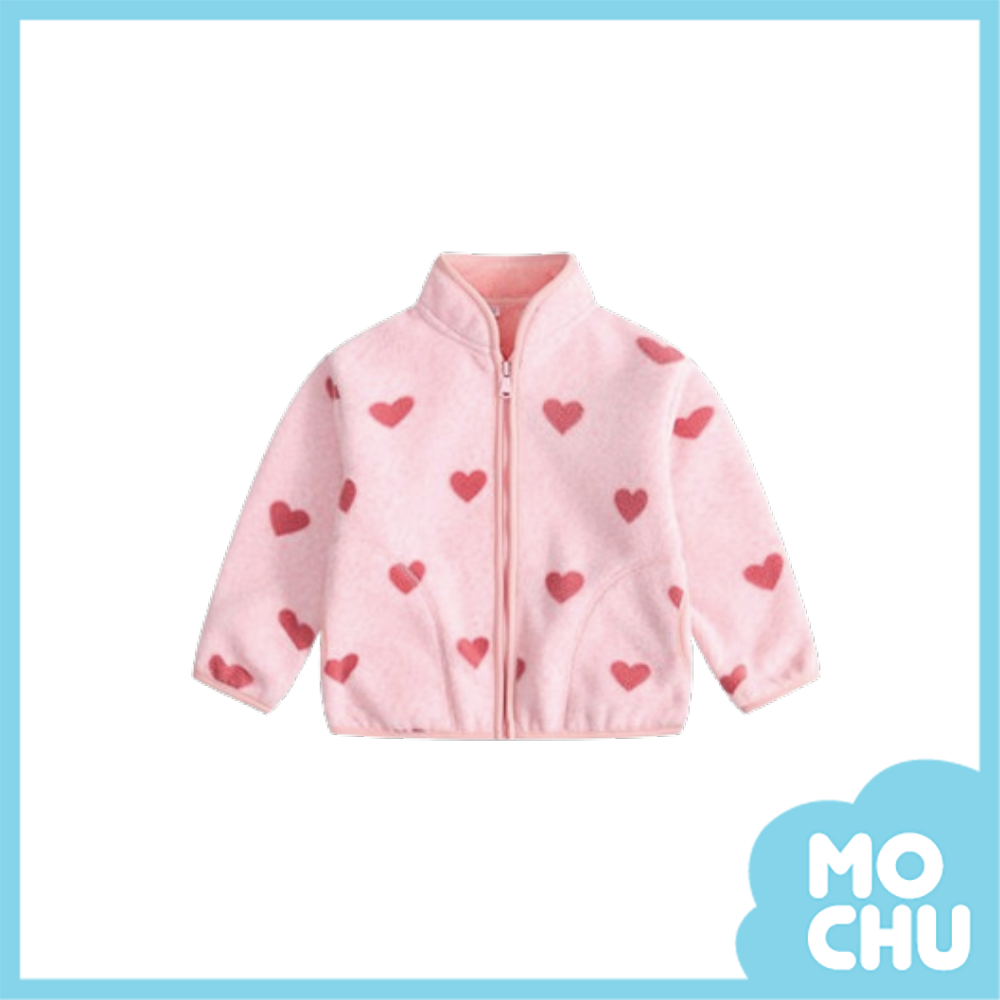 小愛心加絨搖粒絨外套