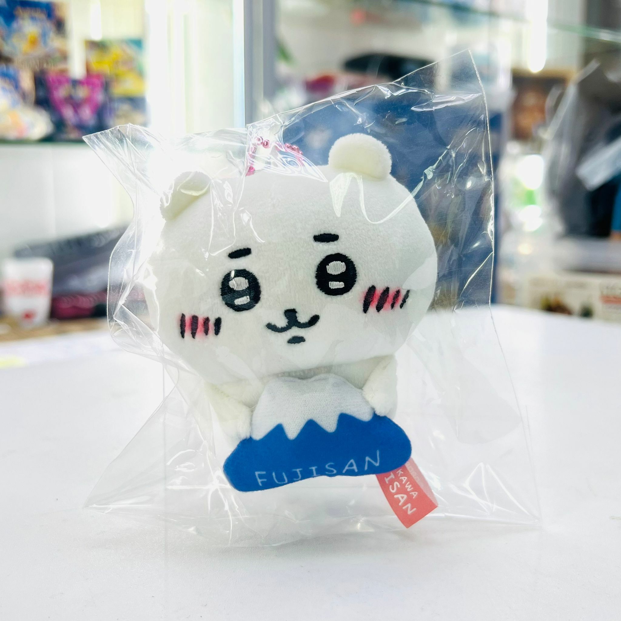 Chiikawa Plush Doll Keychain 富士山Chiikawa