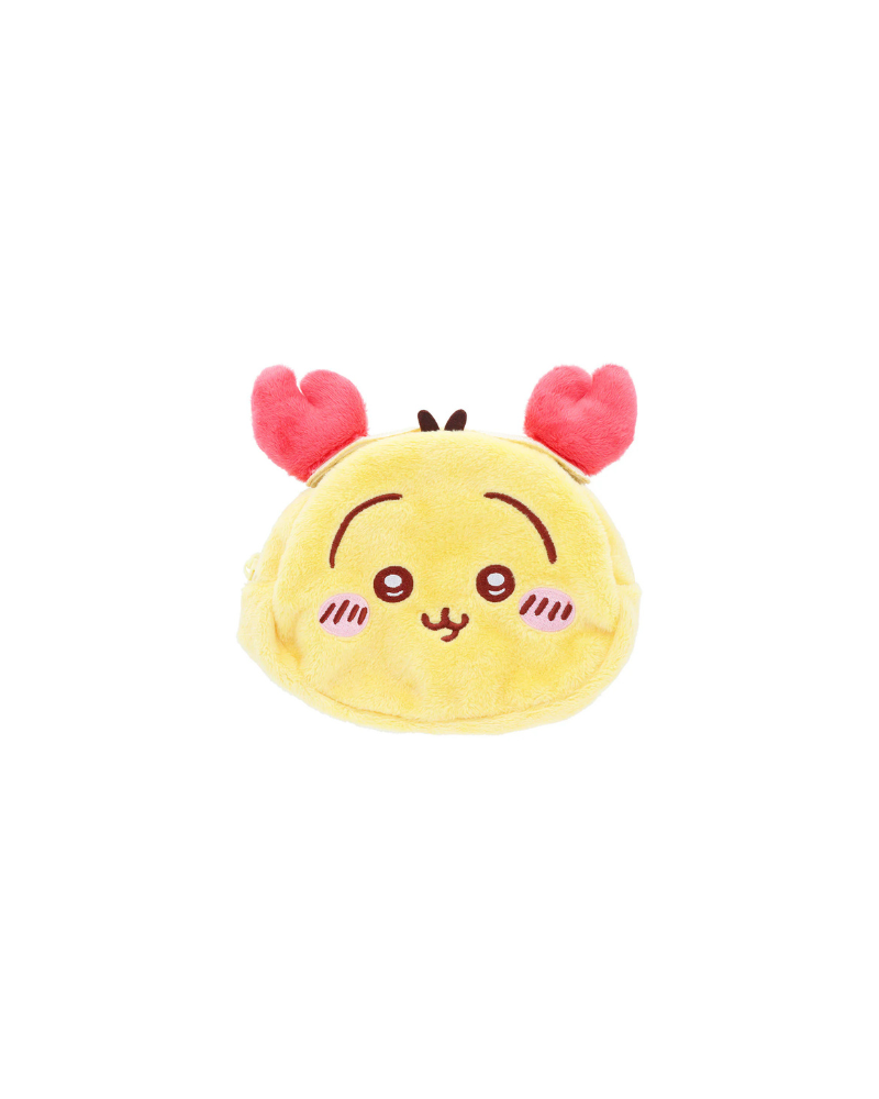 Chiikawa 蟹鉗系列 Usagi 兔兔 可拆式絨毛收納包