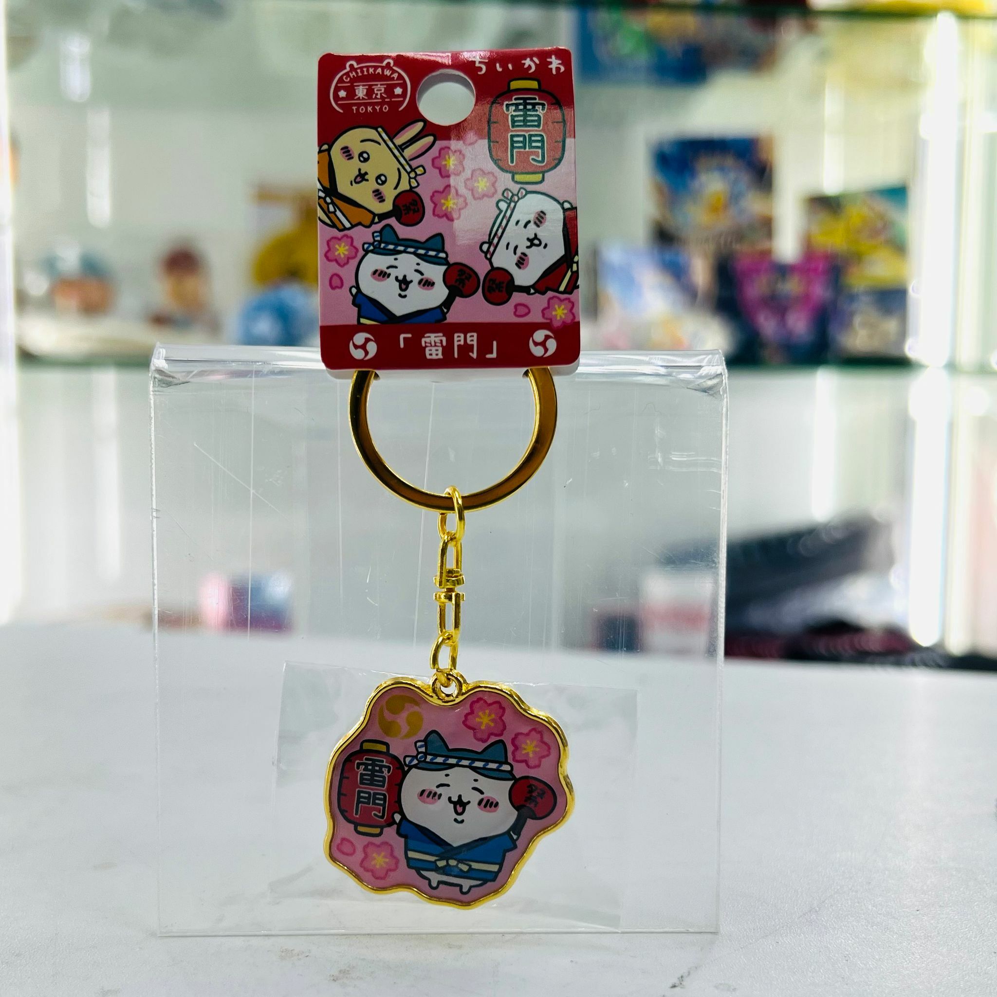 Chiikawa keychain TOKYO 雷門小八