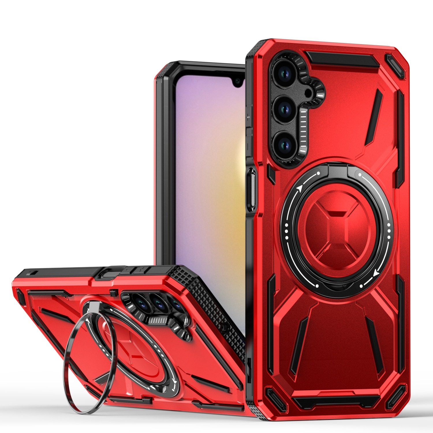 XPRO - Mag Stand Armor - Samsung A16 Case 高度防撞磁吸旋轉支架手機保護殼