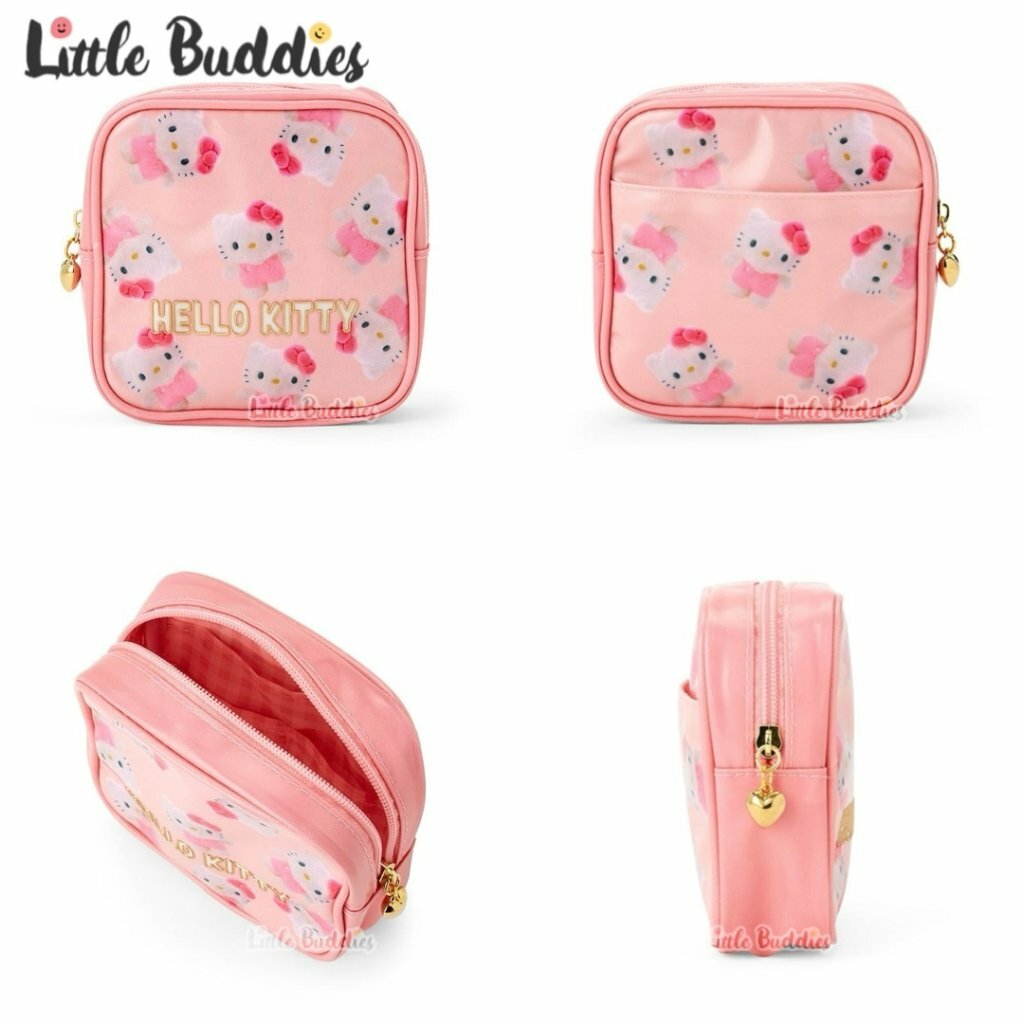 日本 Sanrio Pitatto Friends換裝公仔系列 - 多功能化妝袋