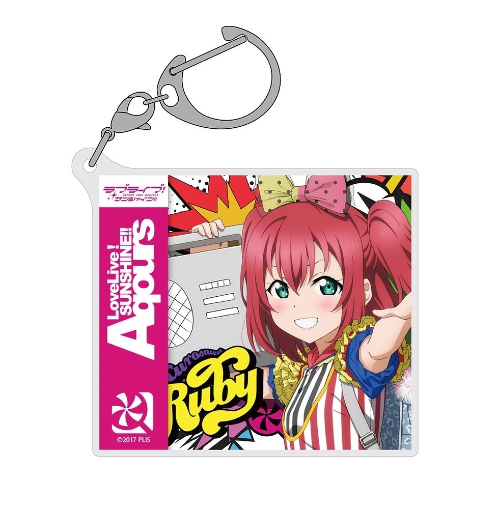 Cospa 1111 描き下ろし 黒澤ルビィ アクリルマルチキーホルダー ソロコンサートver. [ラブライブ！サンシャイン!!]