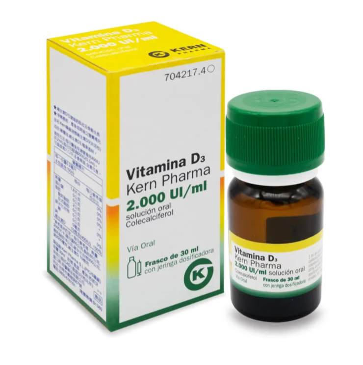 西班牙Kern維生素D3滴劑(非活性) 30ml/瓶 邦譽