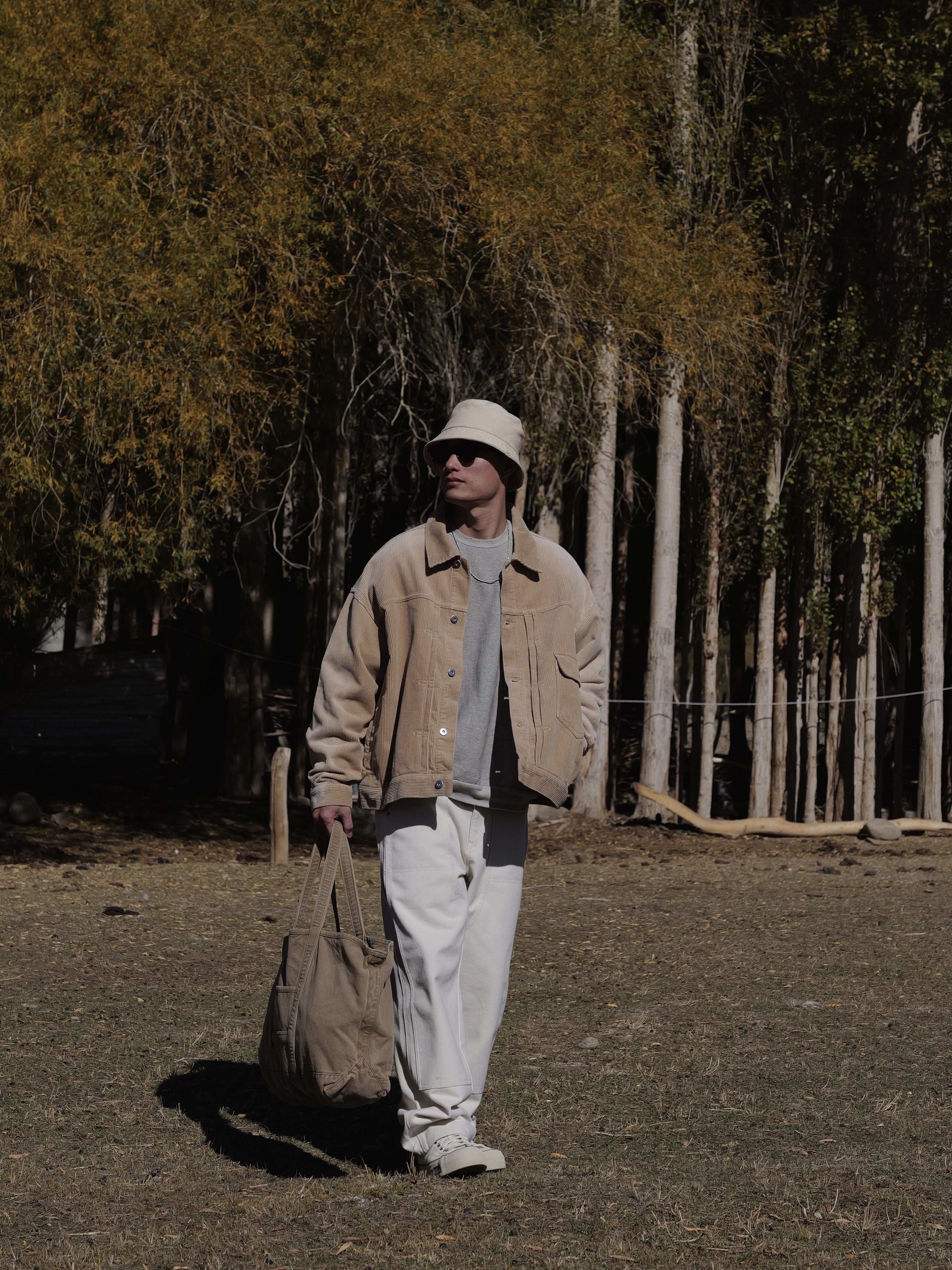 #預購 UNBENT 24AW 日本面料 復古 水洗 做舊 燈芯絨 夾克外套 2色