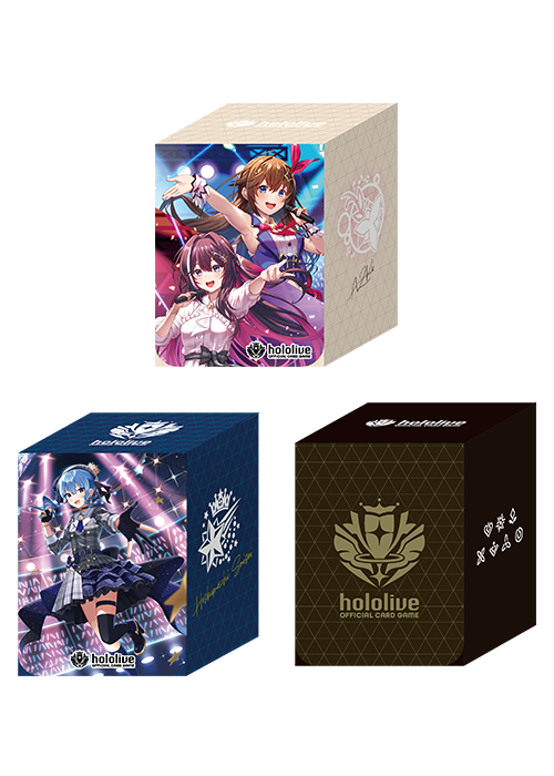 hololive OFFICIAL CARD GAME 官方卡盒 Vol.1 (Logo/ときのそら＆AZKi/星街すいせい)