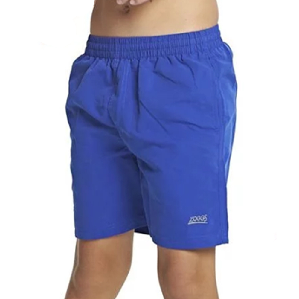 ZOGGS 青少 休閒海灘褲-亮藍