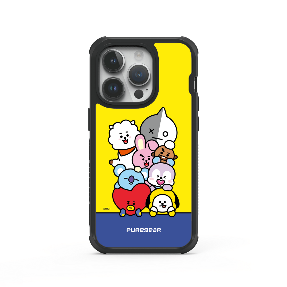 宇宙明星BT21 / iPhone 輕坦克防摔手機殼 - 疊疊樂