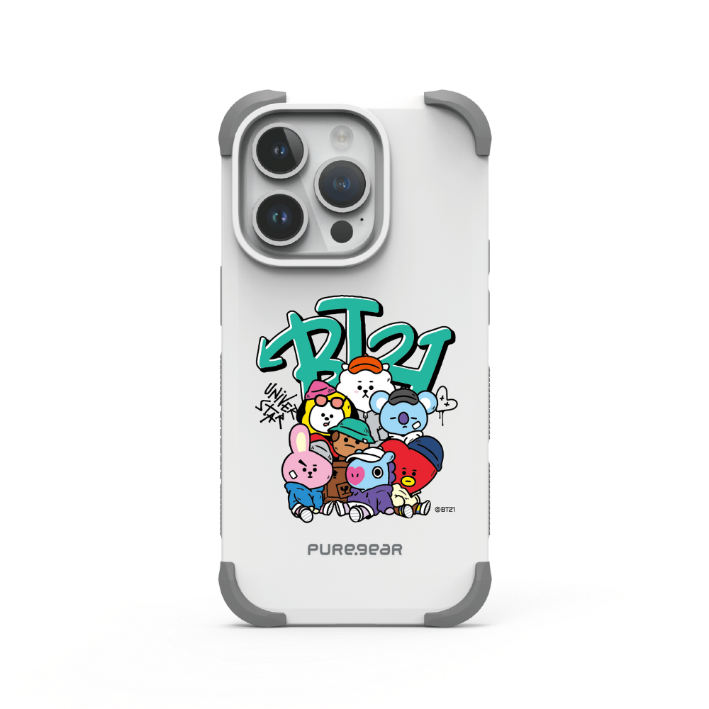 宇宙明星BT21 / iPhone 坦克軍規防摔手機殼 - 街頭