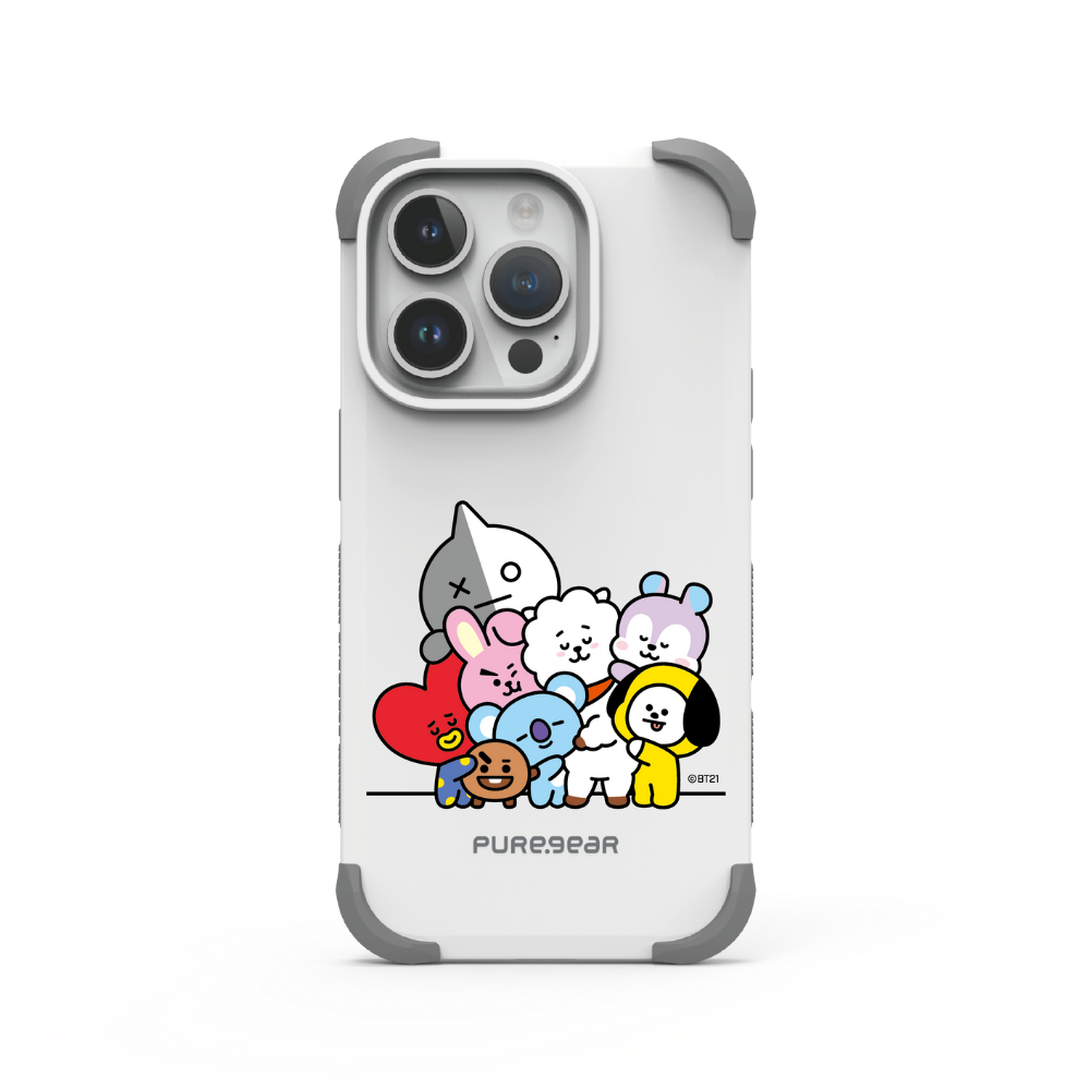 宇宙明星BT21 / iPhone 坦克軍規防摔手機殼 - 全員集合
