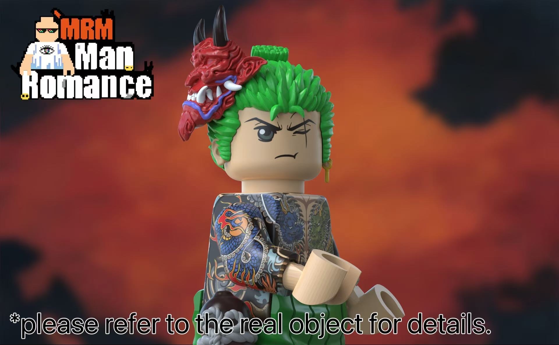 [MRM][In Stock] Zoro tattoo Ver [UV+Padprinted]