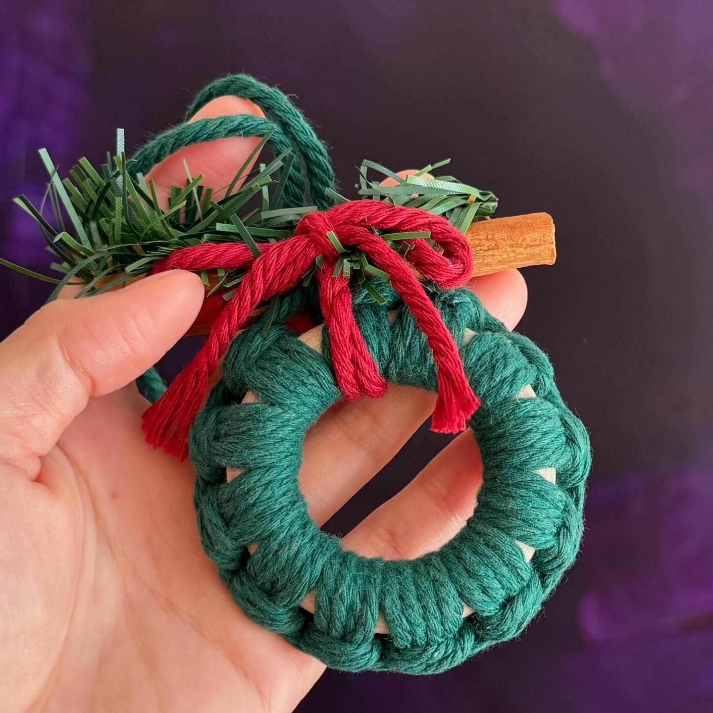 [原石] 聖誕裝飾物 天然肉桂