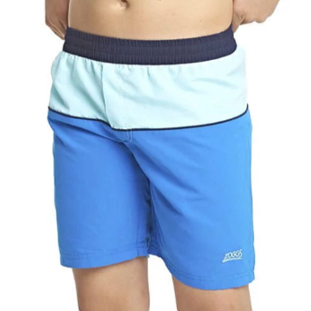 ZOGGS 青少 《雙色拼接》海灘褲