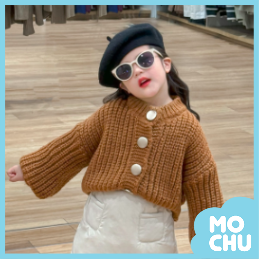 大金釦針織開襟衫