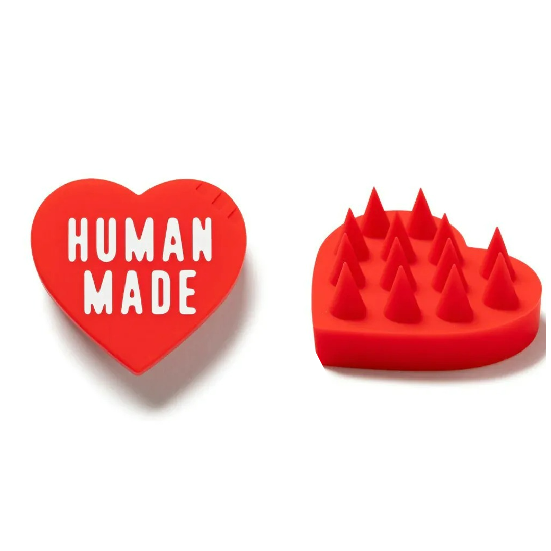 現貨┃HUMAN MADE SCALP BRUSH KENZAN BY UKA REGULAR 頭皮按摩刷 紅色