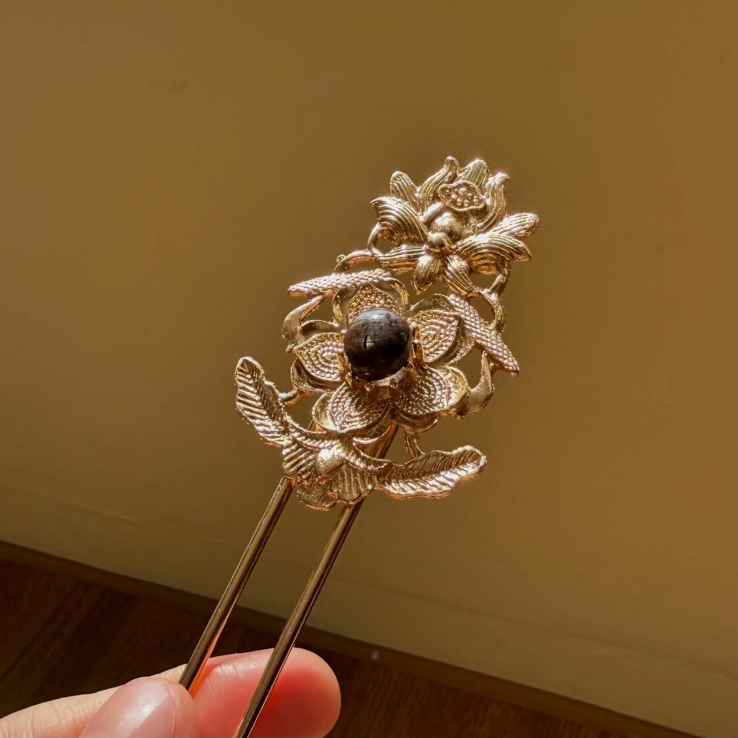 [原石] 金屬 DIY 髮簪（可當作書籤）