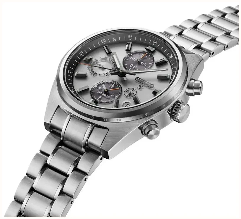 萬年鐘錶 -  Seiko Prospex GPS  太陽能衛星對時不鏽鋼錶帶男錶  SSH165J1 / 5X83-0AH0S 錶徑42MM