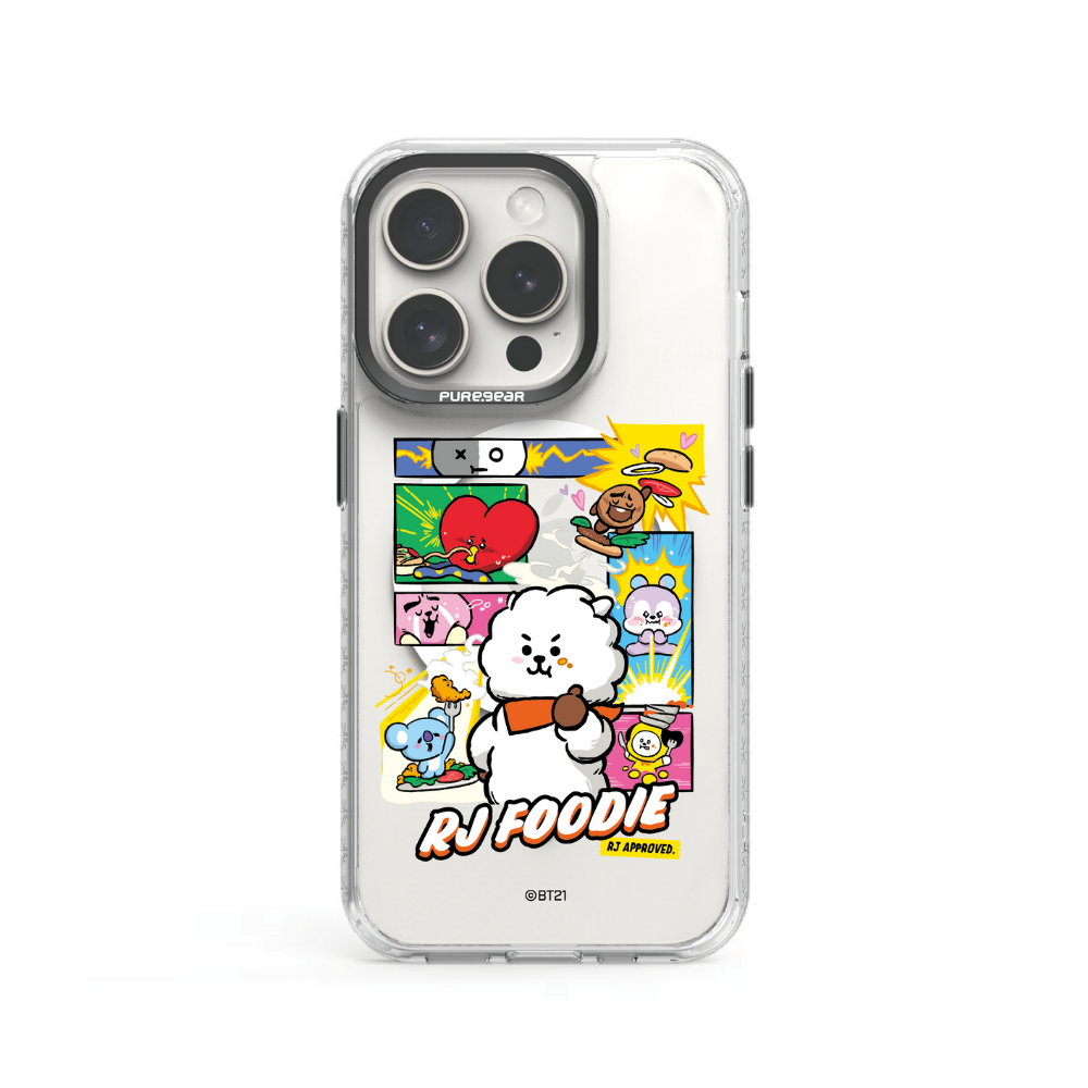 宇宙明星BT21 / iPhone 冰鑽防摔減壓手機殼 - RJ Foodie