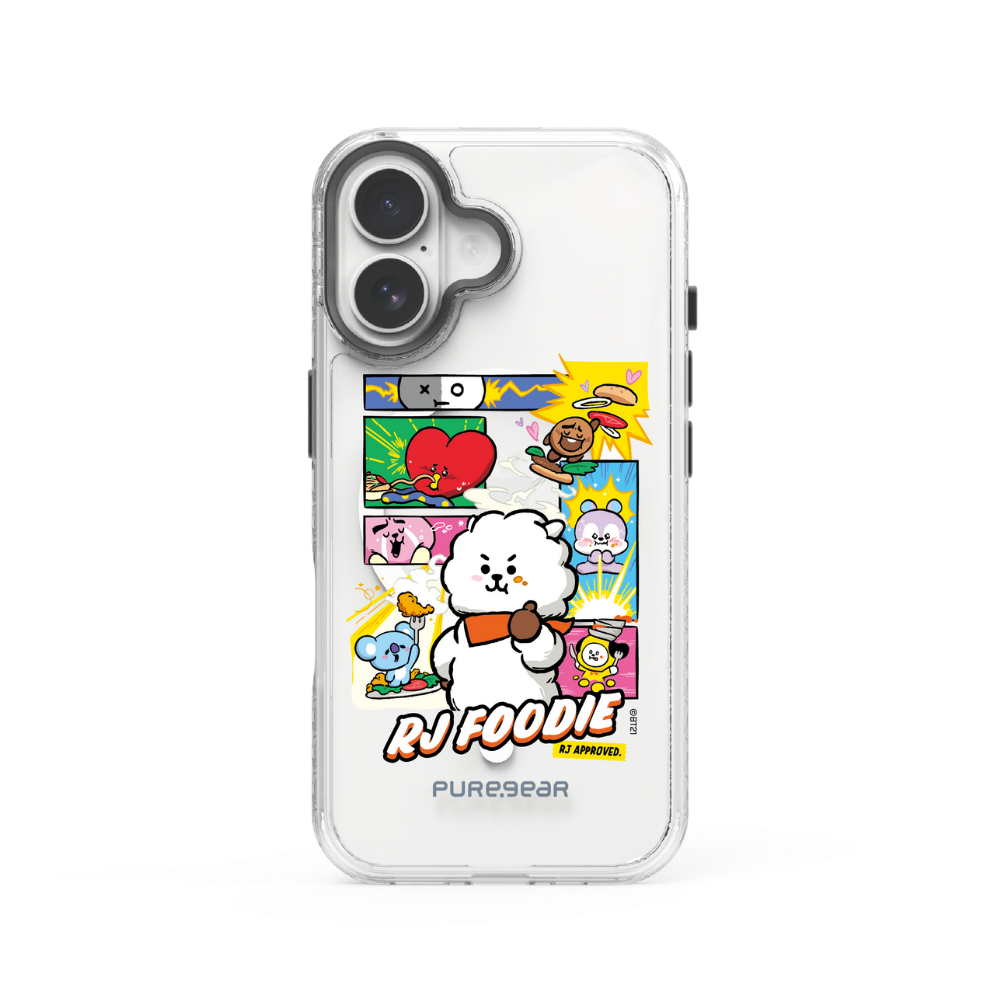 宇宙明星BT21 / iPhone 冰鑽防摔減壓手機殼 - RJ Foodie