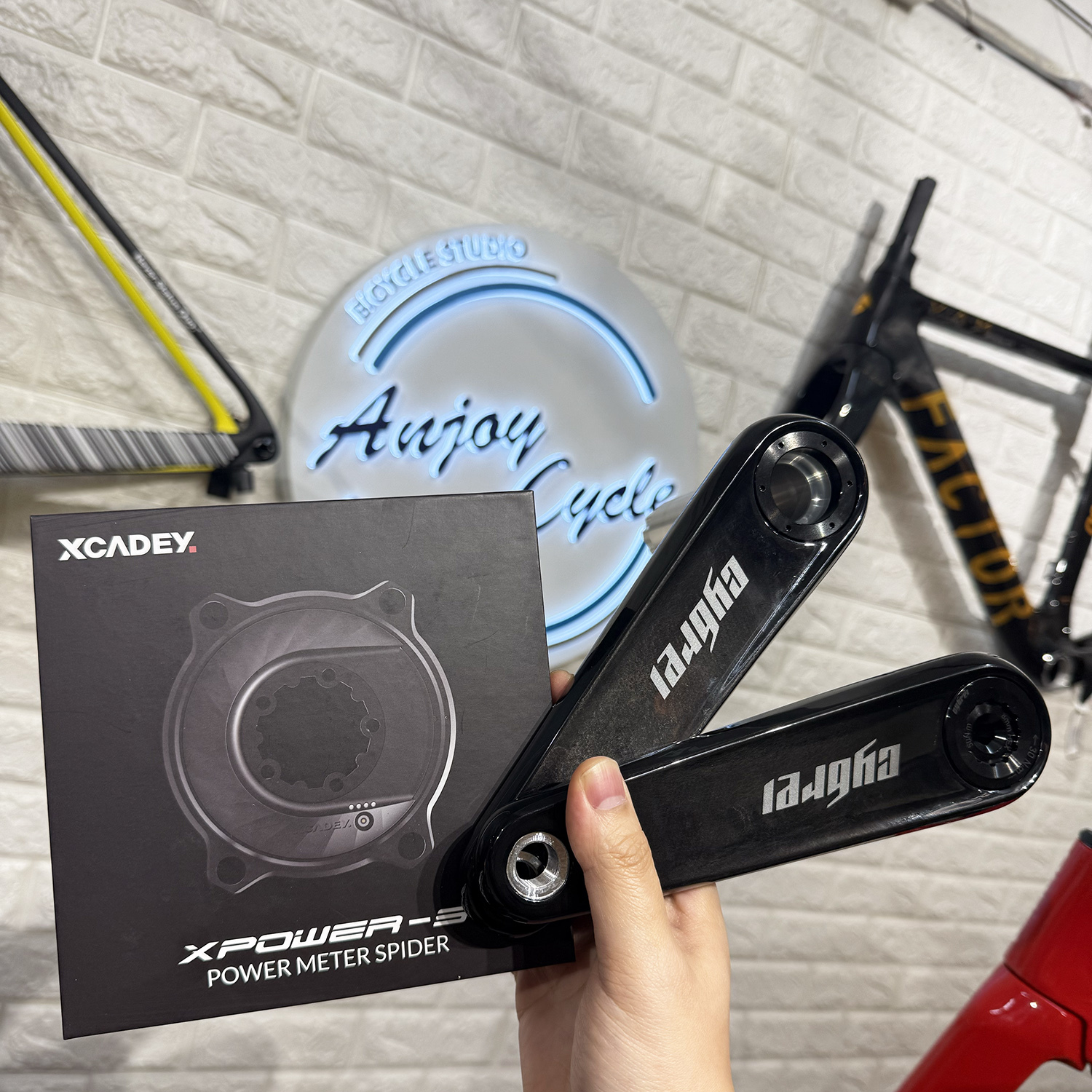 XCADEY XPOWER-S GEN2 Power Meter Spider EASTON 110BCD-4