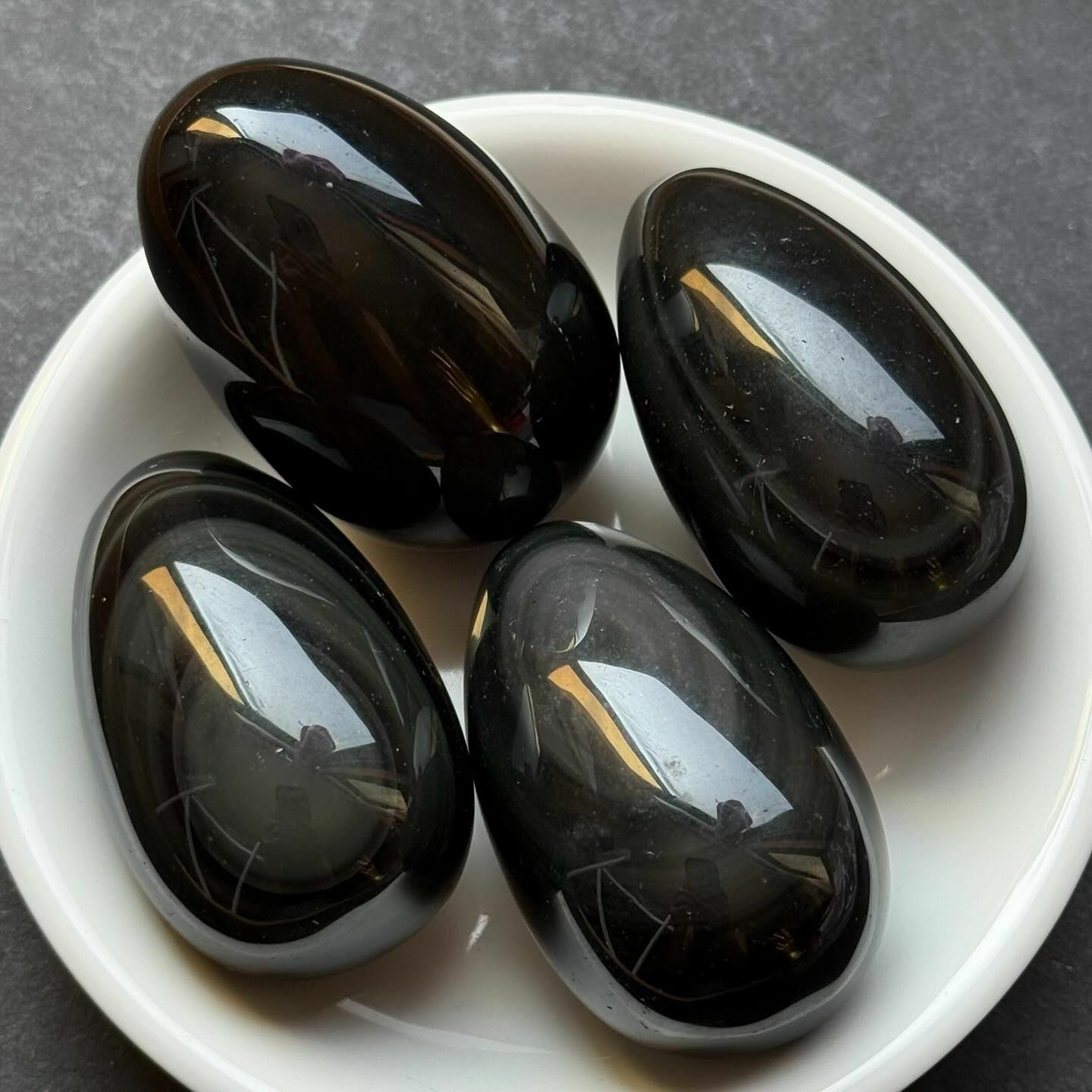 [原石] 彩虹黑曜石 蛋