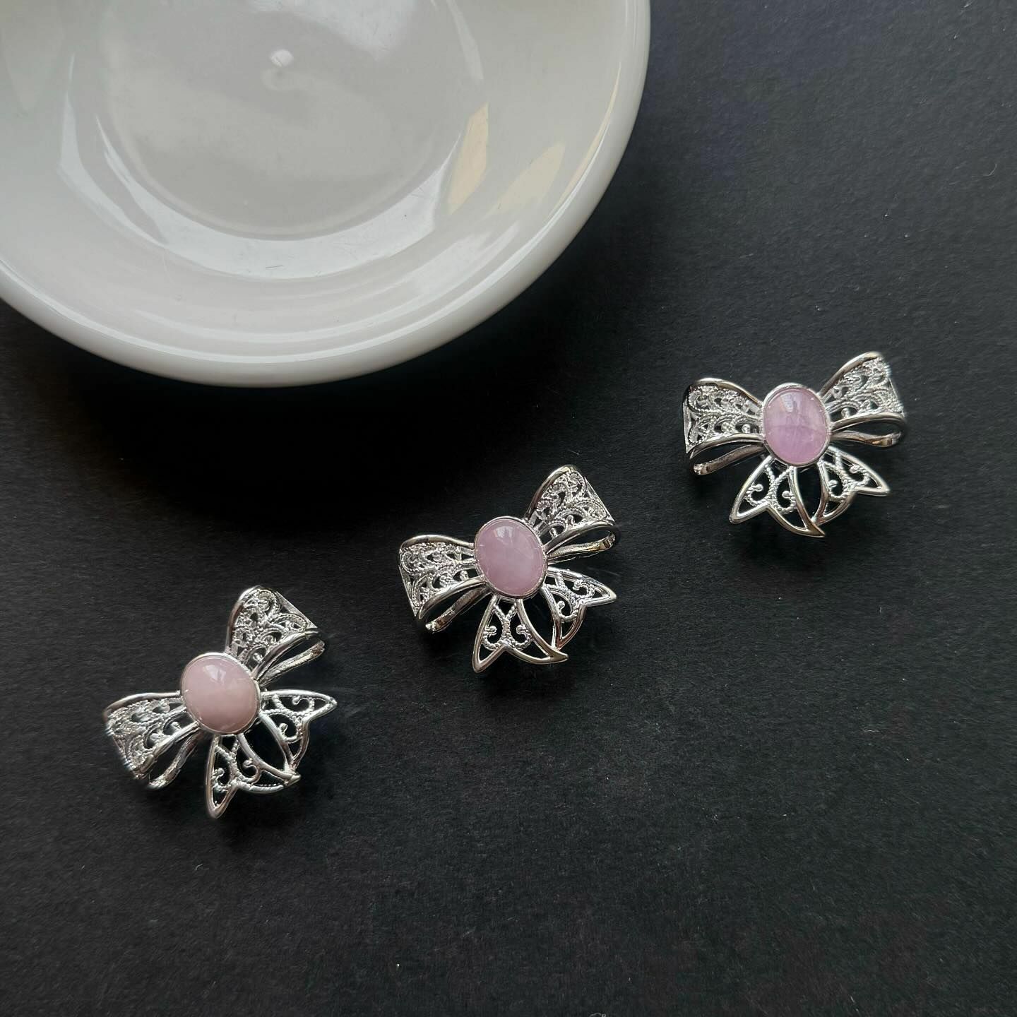 [原石] 紫鋰輝 通孔 水晶魔盒 串珠配件