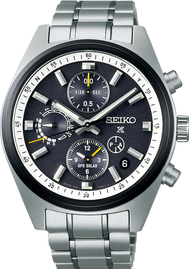 萬年鐘錶 -  Seiko Prospex GPS  太陽能衛星對時不鏽鋼錶帶男錶  SSH167J1 / 5X83-0AH0D 錶徑42MM