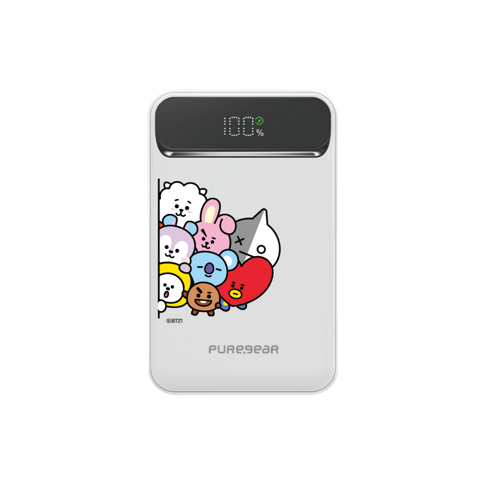 宇宙明星BT21 / 磁吸無線行動電源 - 躲貓貓