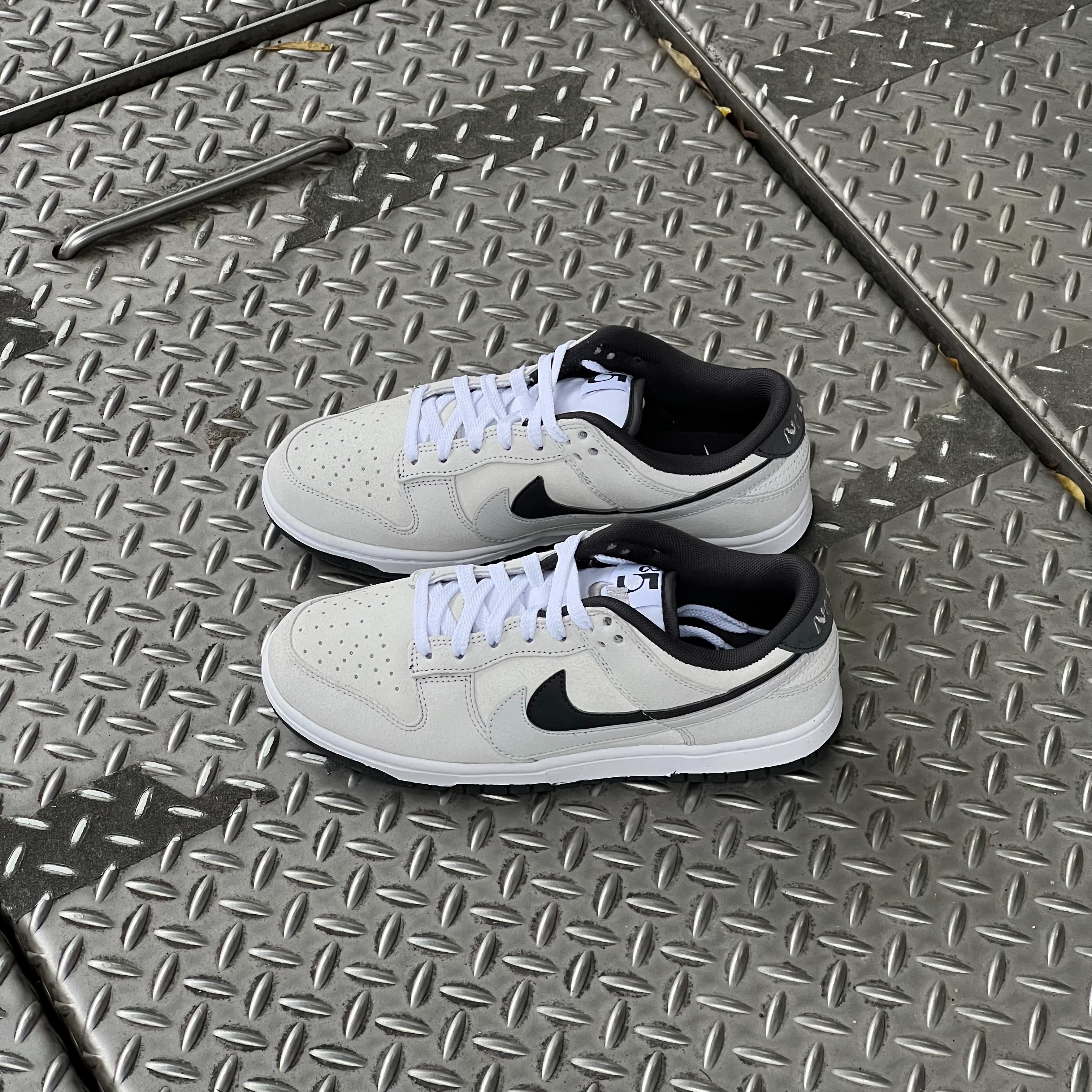 Nike Dunk Low 85 "Oreo" 黑灰白雙勾麂皮 女鞋 HV1800-101 X