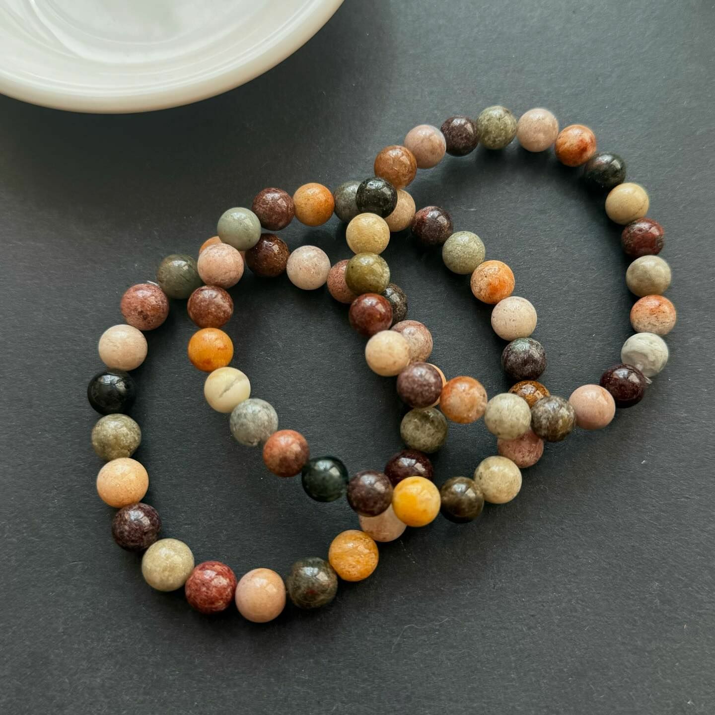 [原石] 滿盆四季幽靈水晶 水晶手串