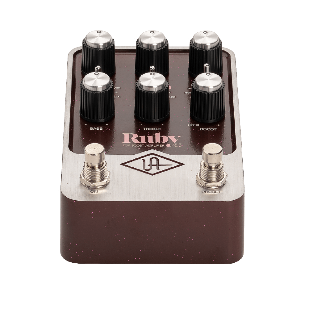 Universal Audio Universal Audio / Ruby '63 Top Boost Amplifier Emulation Pedal 效果器 (GPM-RUBY) <台灣代理公司貨> 第 2 張圖片｜三峽效果器