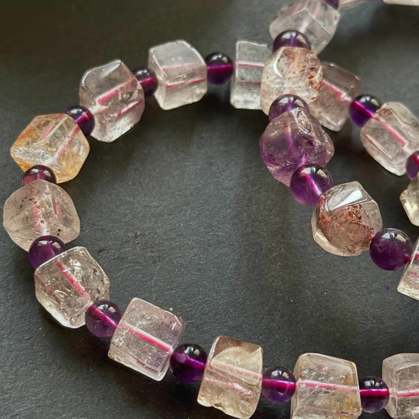 [原石] 超七 水晶手串