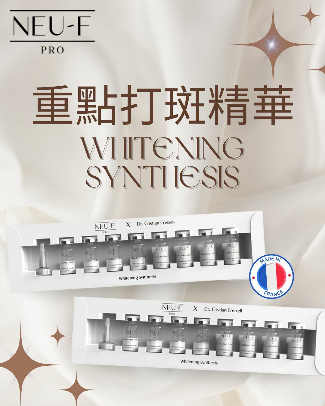NEU-F Pro x Dr. Cristian Creixell Whitening Synthesis