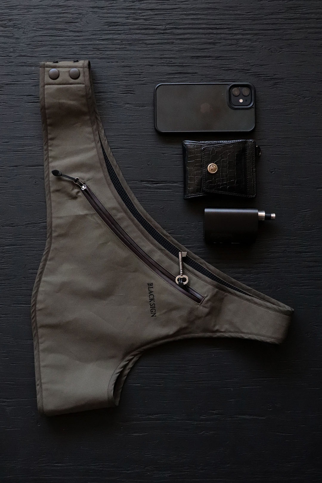 Black Sign BS Holster / Hide Olive