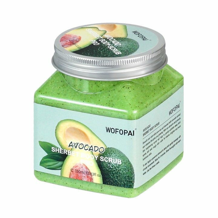 香港行貨 唐文龍代言 WOFOPAI牛油果身體磨砂膏 350ML