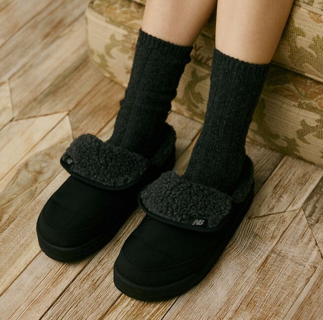 【代購】New Balance 羊毛 保暖 秋冬 穆勒鞋 懶人鞋 麵包鞋 Q版 大頭 韓國限定 SD3405